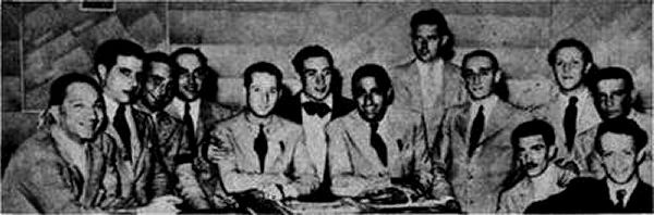 Orchestra Picture from 1937 featuring D'Arienzo and Biagi